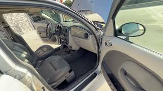 3,200-Mile 2001 Chrysler PT Cruiser Engine Bay & Interior