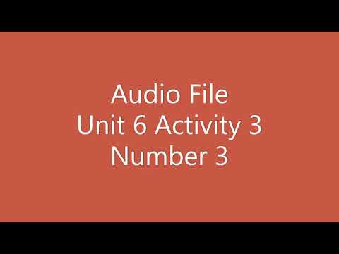 Unit 6 Number 3