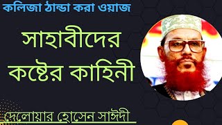 সাহাবীদের কষ্টের কাহিনী | সাহাবীদের জীবনী | Sahabider Jiboni | Allama Delwar Hossain Sayeedi