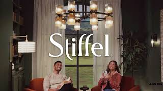 1_Watch A Video About the Stiffel Palais Modern Black and Brass 16 Light Ring Chandelier