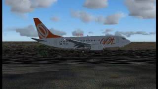 preview picture of video 'FS2004 Boeing 737-700 GOL'
