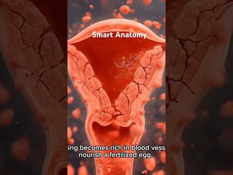 The Uterus Lining Cycle: From Preparation to Menstruation #menstmenstrua #pregnant  #baby