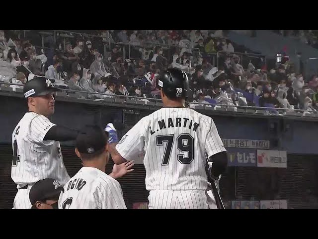 【6回裏】本日猛打賞!! マリーンズ・マーティン 貴重な追加点となるタイムリーヒット!! 2022年6月8日 千葉ロッテマリーンズ 対 中日ドラゴンズ