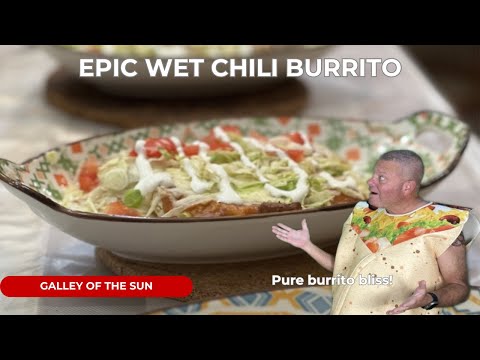 Make Your Taste Buds Explode with THIS Epic Wet Chili Burrito!