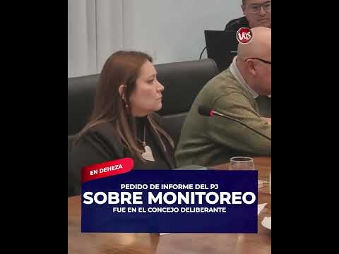 GENERAL DEHEZA: PEDIDO DE INFORME DEL PJ, SOBRE MONITOREO.