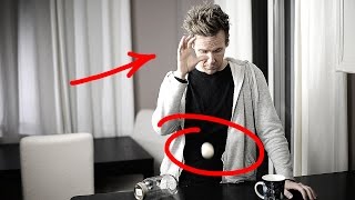 Ryan Joyce magician will fry you with this Egg-celent magic trick.