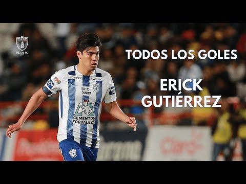 Los 23 Goles de Erick Gutiérrez con Pachuca | Tuzos FC