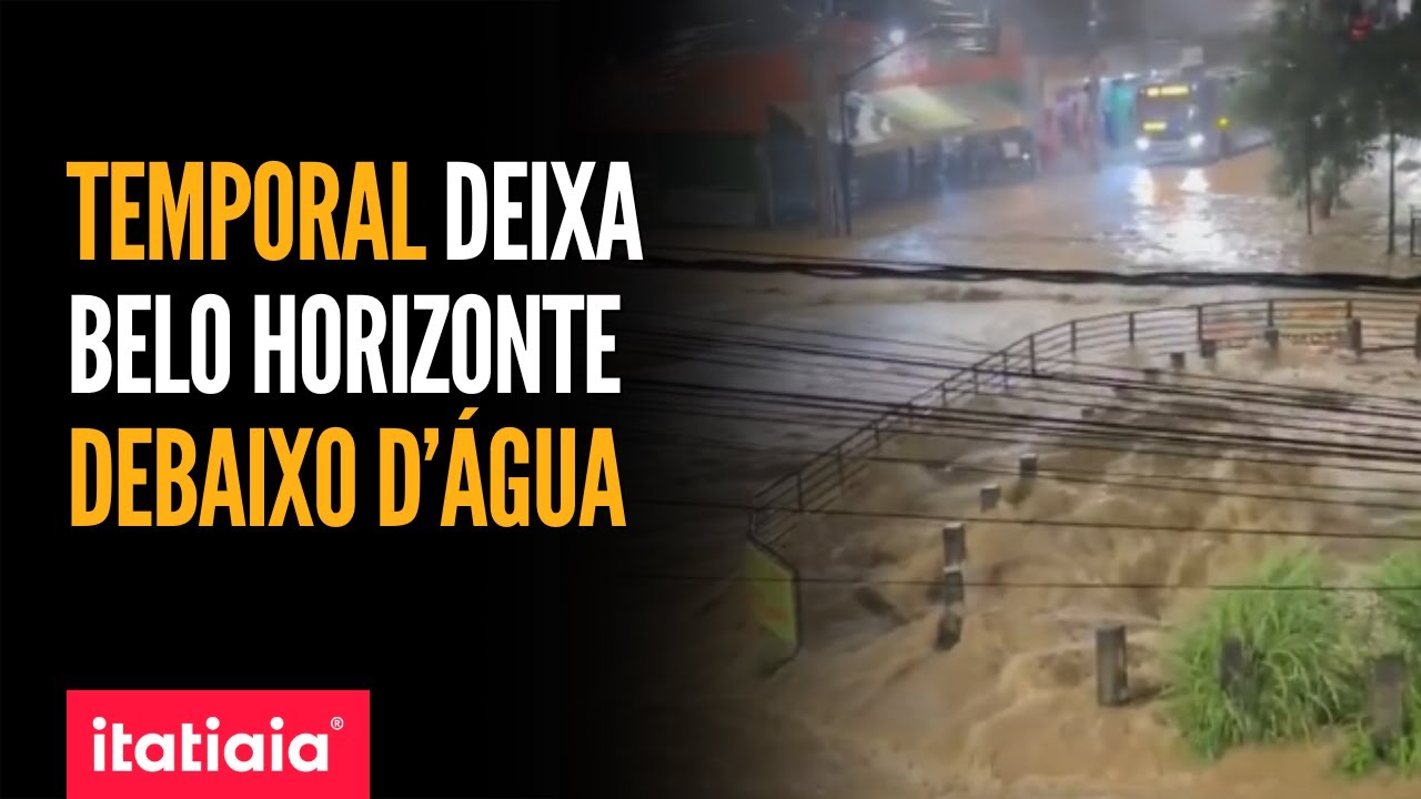 CHUVAS FORTES INUNDAM CIDADE E ÁGUA INVADE CASAS