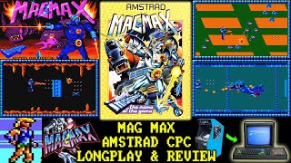 [AMSTRAD CPC] Mag Max - Longplay & Review