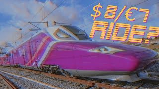 How Spain Charges JUST $8/€7 for a High-Speed Train Ticket?