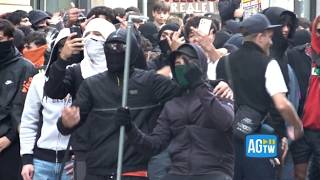 Il video degli scontri al corteo contro il carovita Milano: sassi contro la polizia, cariche e da...