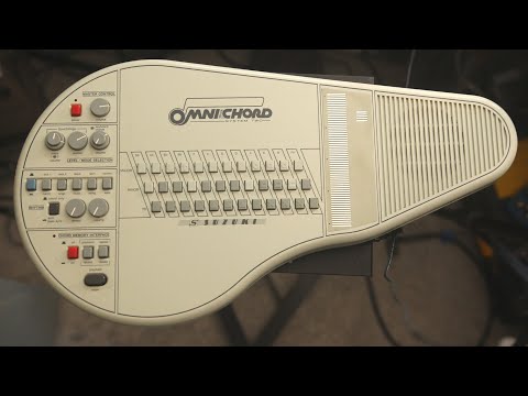 Suzuki Omnichord System Two mid-80s - Matte Gray image 5