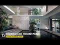 Luxury Aqua Grid House With Water Courtyards Koregaon Park Pune Mindspace Architects Home Tour