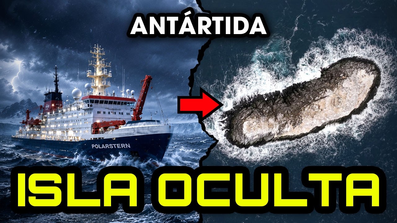 ANTÁRTIDA: Descubren una ISLA OCULTA en esta zona MISTERIOSA del Mundo