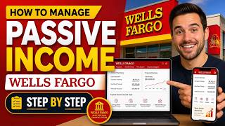 How to manage passive income with Wells Fargo - Step By Step
