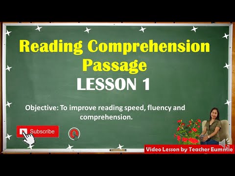 Grade 3 Reading Comprehension Passage  Lesson 1 #readinglesson  #readingcomprehension