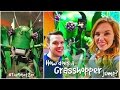 How does a Grasshopper jump? | The Robot Zoo | Maddie Moate