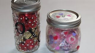 DIY Candy Jar for Valentine's Day
