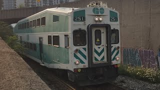 (Bell/Nice Driver) (Old Cab Car) GO 1879 (Hamilton Express) - 251 With 614 At Hamilton GO Centre 