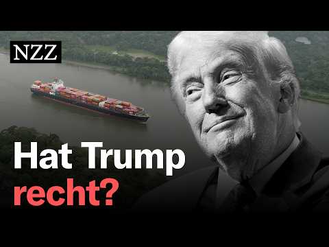 Darum will Trump den Panamakanal zurück