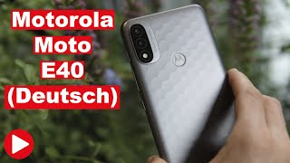 Motorola Moto E40 (Deutsch)