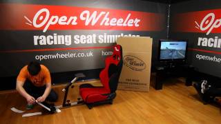 preview picture of video 'Game Driving Seats: the Open Wheeler Racing Cockpit'