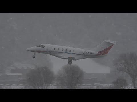 New Pilatus PC-24, PC-12, PC-21 - Airport Buochs - Week 47, 2025 Part 2/2 - Snowy Delivery Day