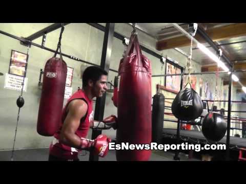 jesus cuellar gets ready for championship fight EsNews Boxing