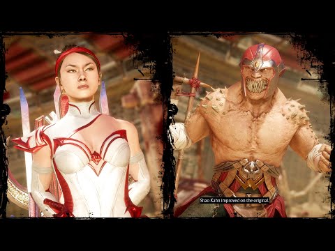 Kitana v Baraka - Dialogues - Mortal Kombat 11