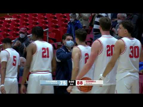 Highlights: Cornell Men's Basketball vs Columbia - 2/9/22