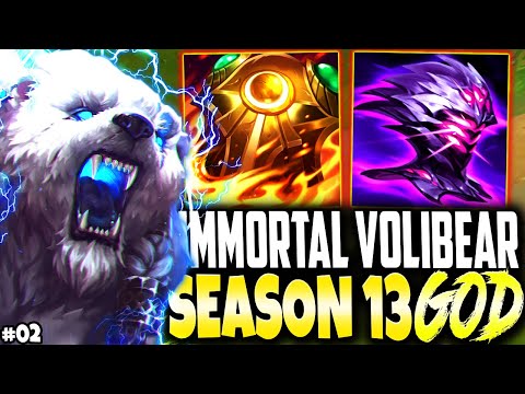 Riven vs My Season 13 VOLIBEAR 1v5 GOD ~ Immortal Build Series #02 🔥 LoL Voli Preseason s13 Gameplay
