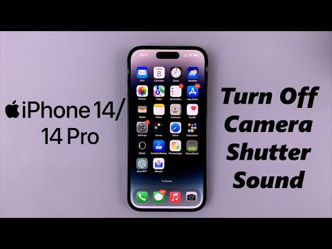 iPhone 14/14 Pro: How To Turn OFF (Disable) Camera Shutter Sound