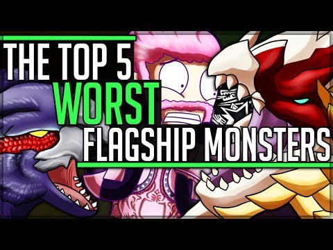 The Top 5 Worst Flagship Monsters in All of Monster Hunter! (Iceborne/Discussion/Fun) #mhw