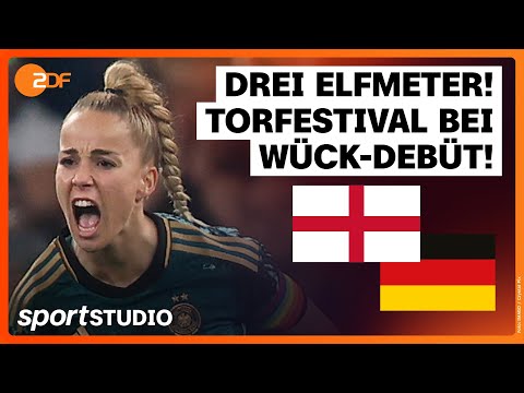 England – Deutschland Highlights | Frauen-Länderspiel | sportstudio