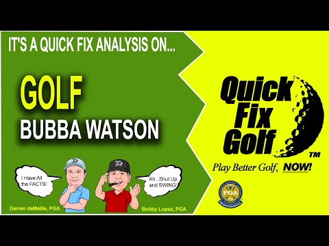 Bubba Watson - Golf Swing Analysis Online