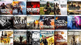 Top 30 Best WAR Games on PC (Updated 2026)