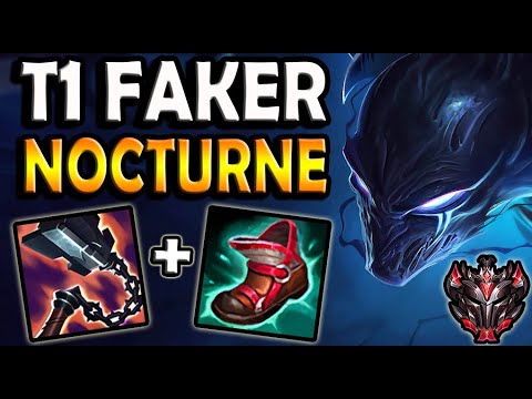 Faker NOCTURNE vs KALISTA [ MID ] Patch 11.2 Korea Grandmaster ✅