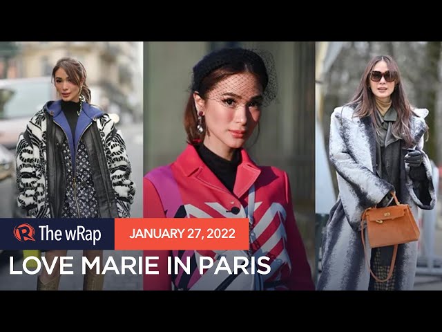 Ooh la la: Heart Evangelista serves major style in 2022 Paris Fashion Week