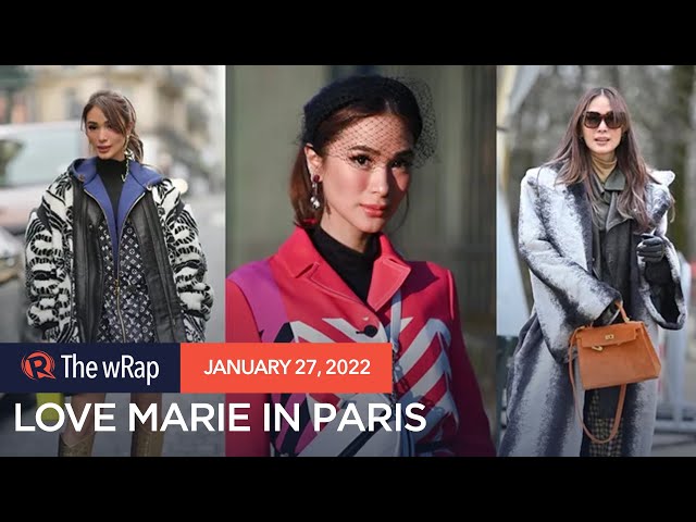 Ooh la la: Heart Evangelista serves major style in 2022 Paris