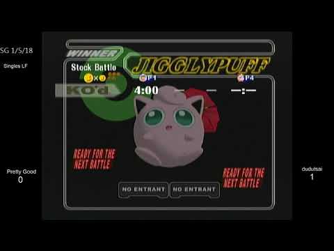SG 16.13 SSBM - Pretty Good (Ice Climbers) vs. dudutsai (Jigglypuff) - Melee LF