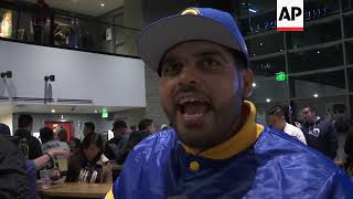 Rams' fans in Los Angeles mourn Super Bowl loss
