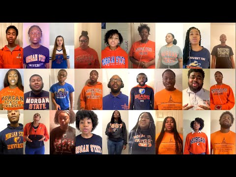 Morgan State University's Choir sings "We Are The World"