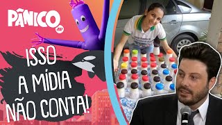 Danilo Gentili fala sobre revival do processo com a doadora de leite