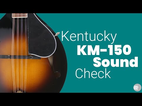 Kentucky KM-150 Standard A-Model Mandolin – Vintage Sunburst image 5