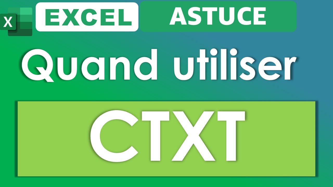 Excel CTXT