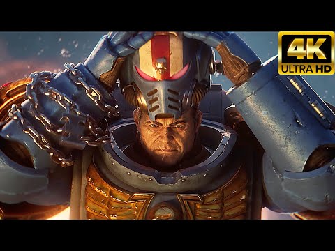 WARHAMMER 40K Titus Destroys Everyone Scene 4K ULTRA HD