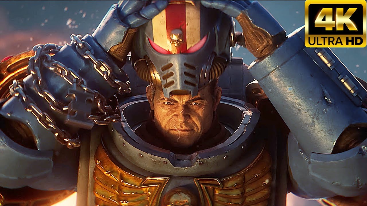 WARHAMMER 40K Titus Destroys Everyone Scene 4K ULTRA HD