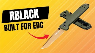Tactical EDC Knife 2025? RBLACK Might Be It 🔥
