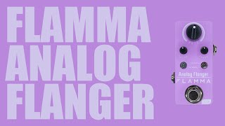 Video thumbnail for Flamma - FC15 Analog Flanger - Demo by Ryan Lutton