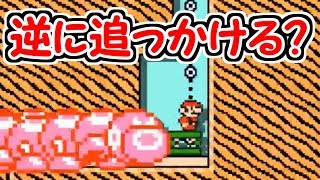 謎の赤い毛虫を追っかける新しいコース!!【マリオメーカー実況】